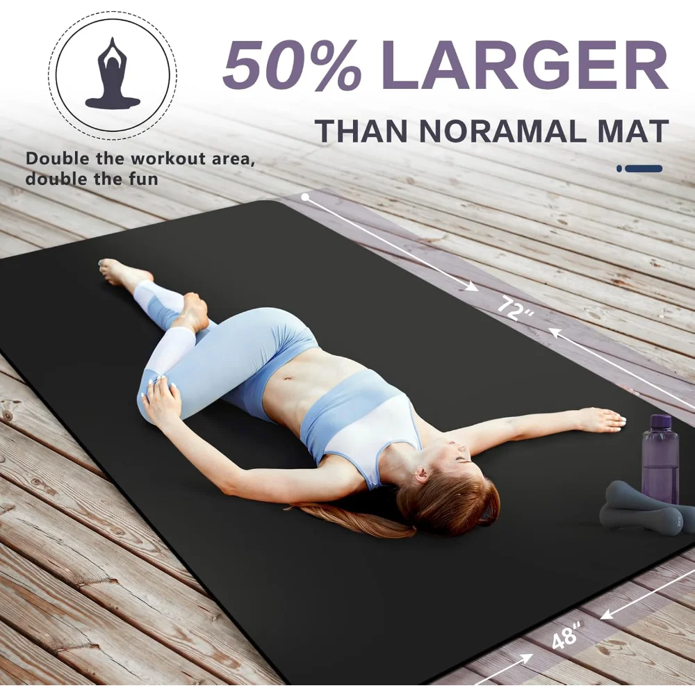 2/5 Inch (10 MM) Extra Thick Yoga Mat